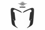 SOOQOO - BMW IX3 G08 DRY CARBON SIDE VENT CANARDS