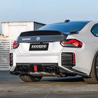 SOOQOO - BMW M2 G87 DRY CARBON FIBER LED REAR DIFFUSER