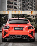 SOOQOO- BMW M2 G87 DRY CARBON FIBRE REAR DIFFUSER