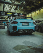 SOOQOO- BMW M2 G87 DRY CARBON FIBRE REAR DIFFUSER