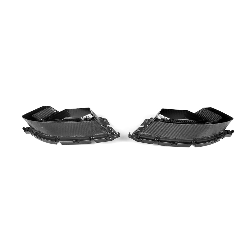 SOOQOO - BMW M3 G80 G81 / M4 G82 G83 CARBON FIBRE DIFFUSER WITH REAR SPLITTERS