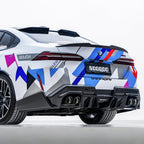 SOOQOO - BMW M5 G90 DRY CARBON FIBER REAR DIFFUSER