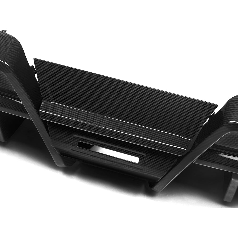 SOOQOO - BMW M5 G90 DRY CARBON FIBER REAR DIFFUSER