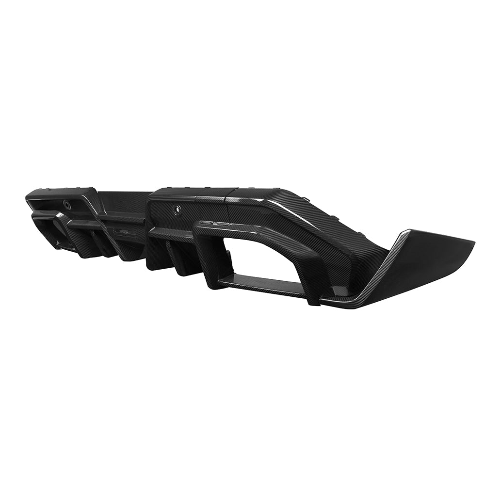 SOOQOO - BMW M5 G90 DRY CARBON FIBER REAR DIFFUSER