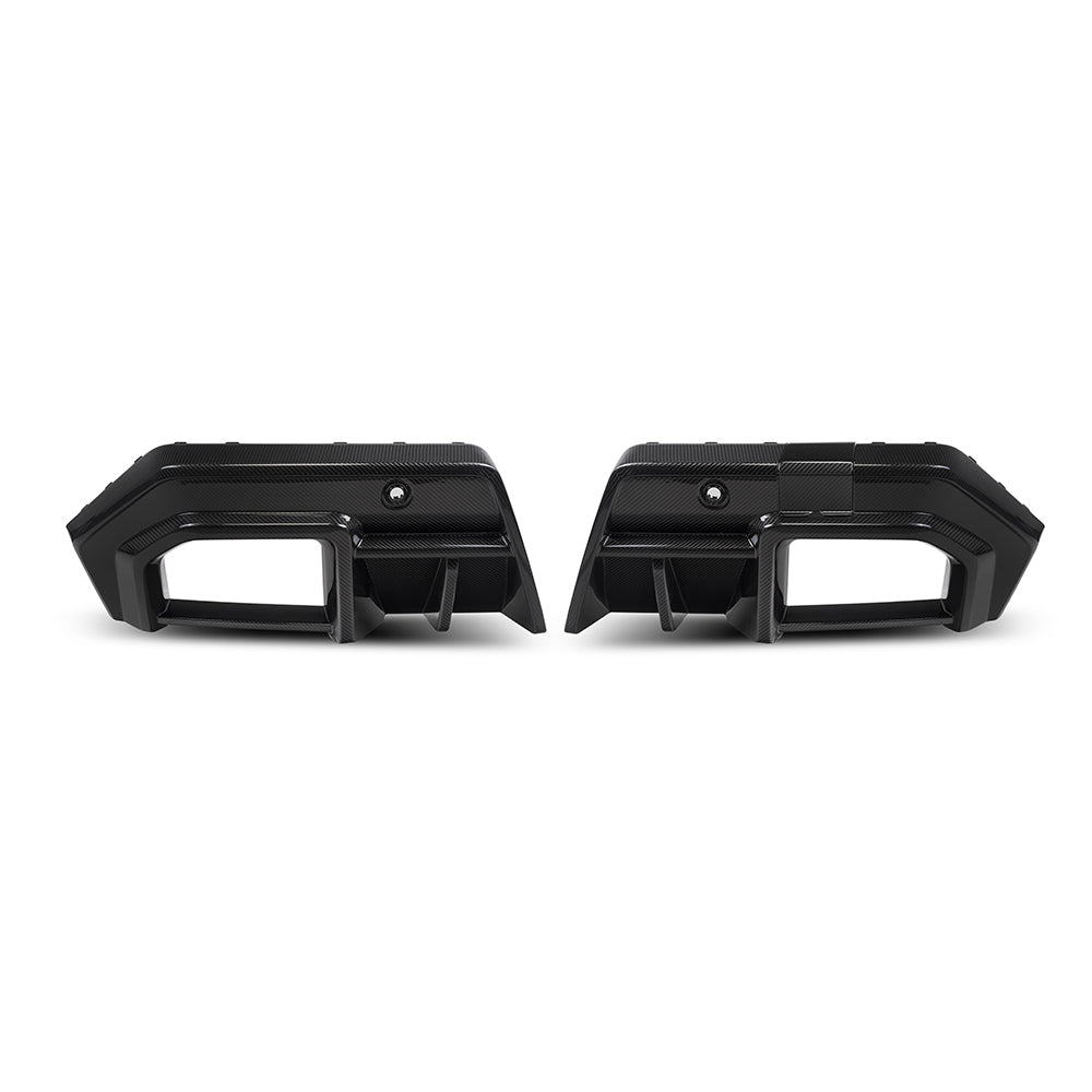 SOOQOO - BMW M5 G90 DRY CARBON FIBER REAR DIFFUSER MP STYLE