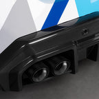 SOOQOO - BMW M5 G90 DRY CARBON FIBER REAR DIFFUSER MP STYLE