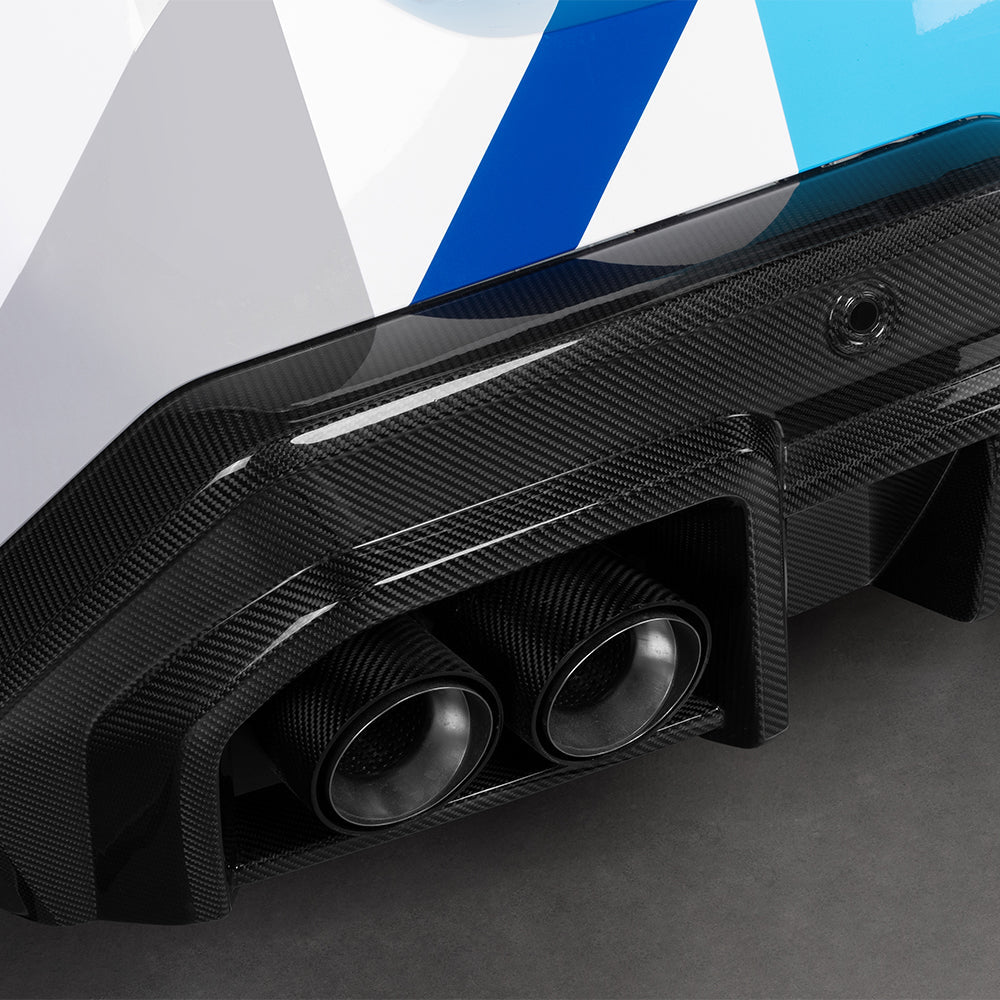 SOOQOO - BMW M5 G90 DRY CARBON FIBER REAR DIFFUSER MP STYLE