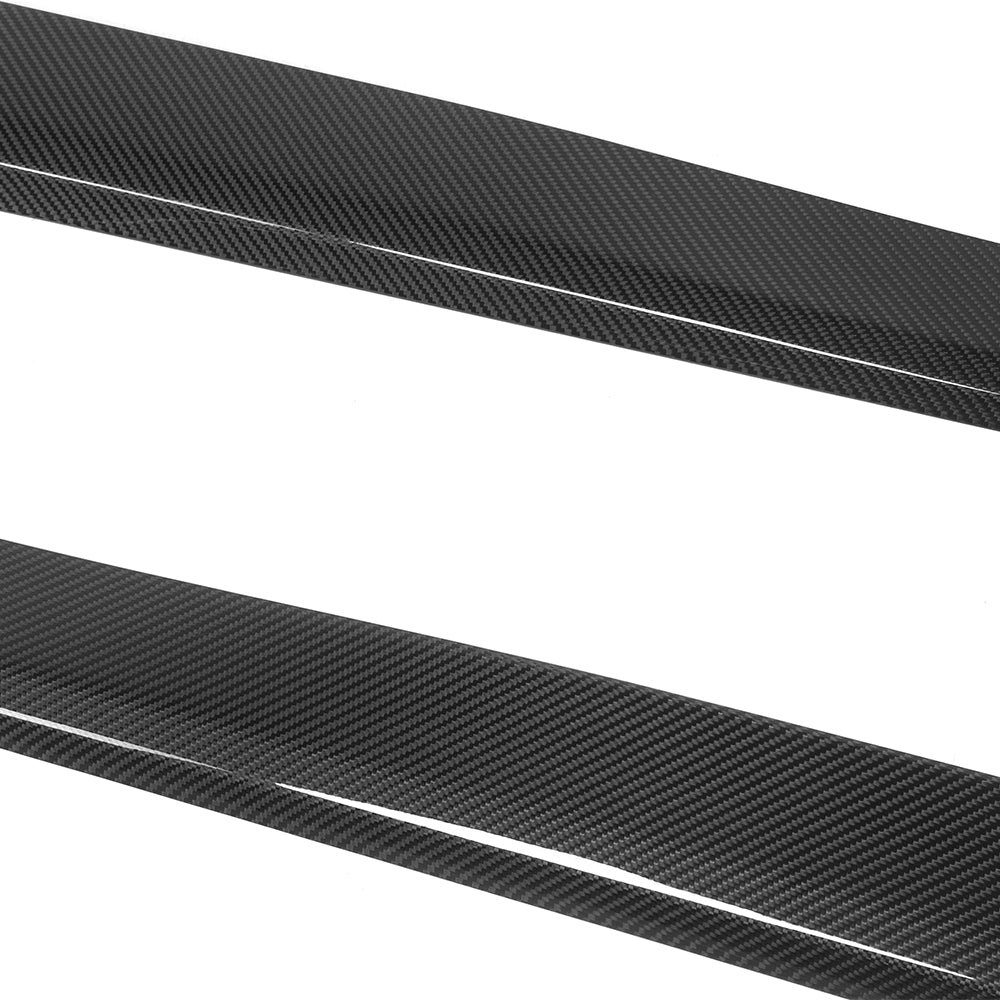 SOOQOO - BMW M5 G90 DRY CARBON FIBER SIDE SKIRTS