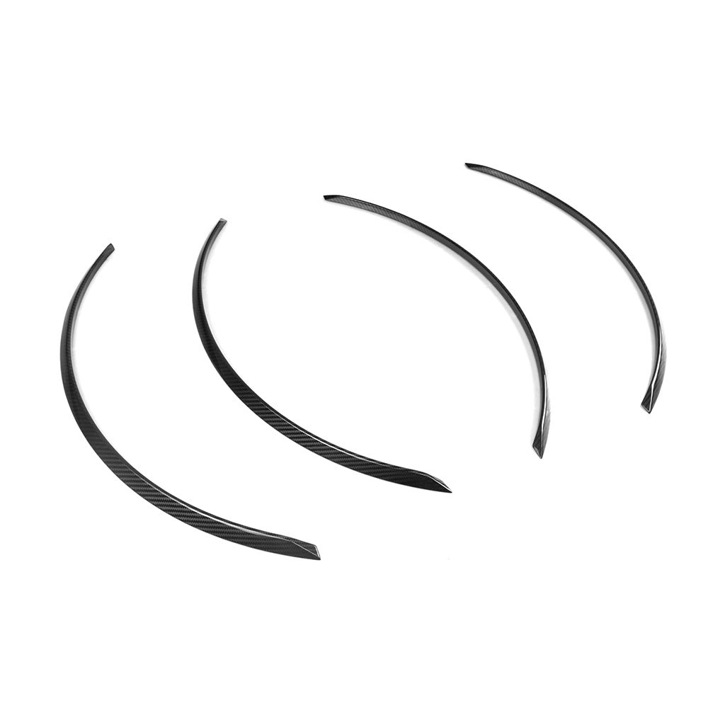 SOOQOO - BMW M5 G90 / G99 DRY CARBON FIBER WHEEL ARCH TRIM