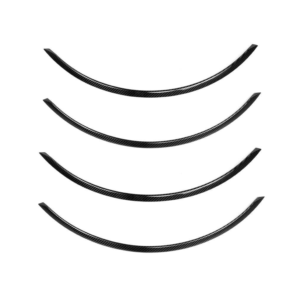 SOOQOO - BMW M5 G90 / G99 DRY CARBON FIBER WHEEL ARCH TRIM