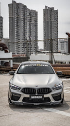 SOOQOO - BMW M8 F91 COMPETITION DRY CARBON FIBRE FRONT LIP
