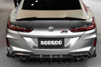 SOOQOO - BMW M8 F91 COMPETITION DRY CARBON FIBRE REAR DIFFUSER
