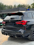 SOOQOO - BMW X3 G01 LCI DRY CARBON FIBRE REAR DIFFUSER