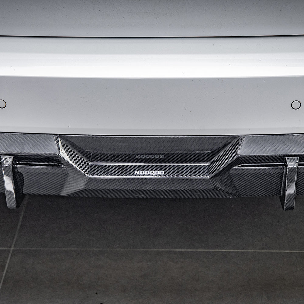 SOOQOO - BMW X3 G01 LCI DRY CARBON FIBRE REAR DIFFUSER
