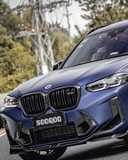 SOOQOO - BMW X3M F97 LCI DRY CARBON FIBRE FRONT LIP