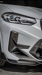 SOOQOO - BMW X3M F97 LCI DRY CARBON FIBRE FRONT LIP
