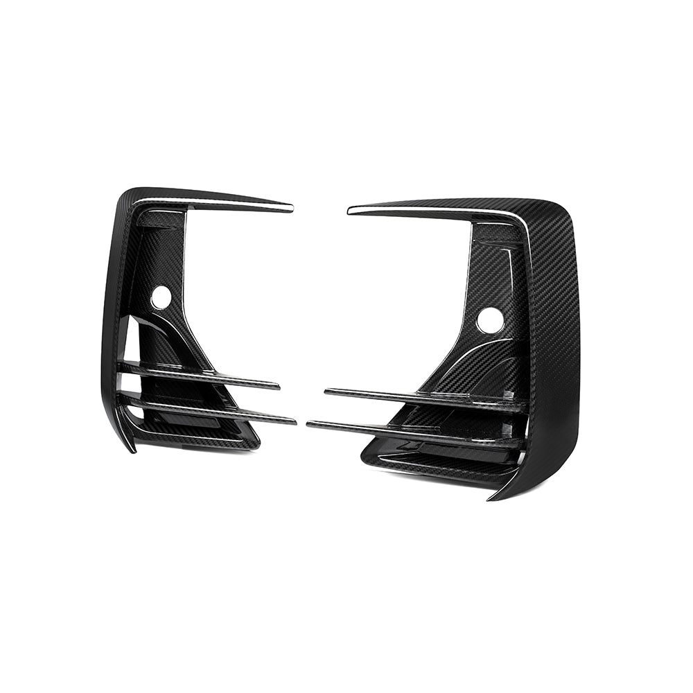 SOOQOO - BMW X4 G02 DRY CARBON FIBER FRONT AIR VENT TRIM