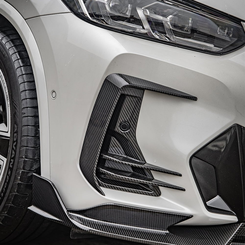 SOOQOO - BMW X4 G02 DRY CARBON FIBER FRONT AIR VENT TRIM