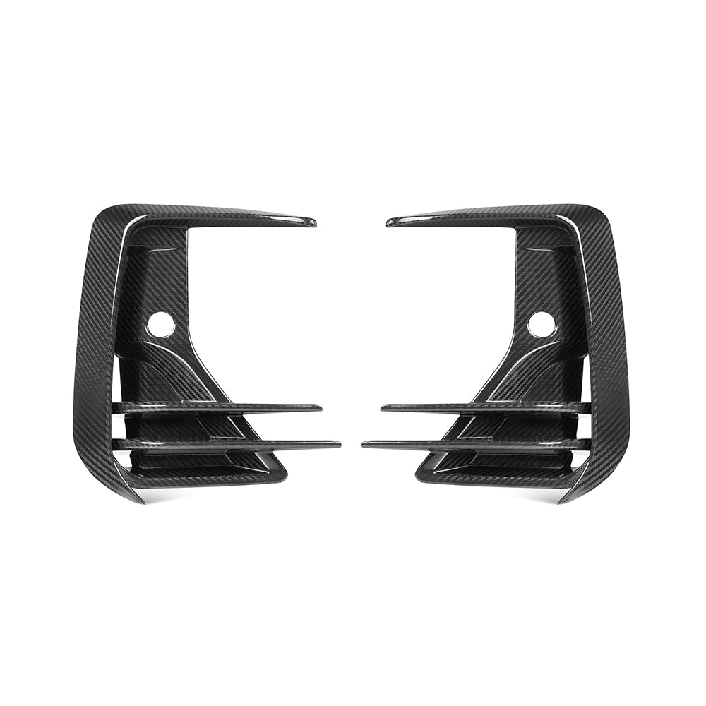 SOOQOO - BMW X4 G02 DRY CARBON FIBER FRONT AIR VENT TRIM