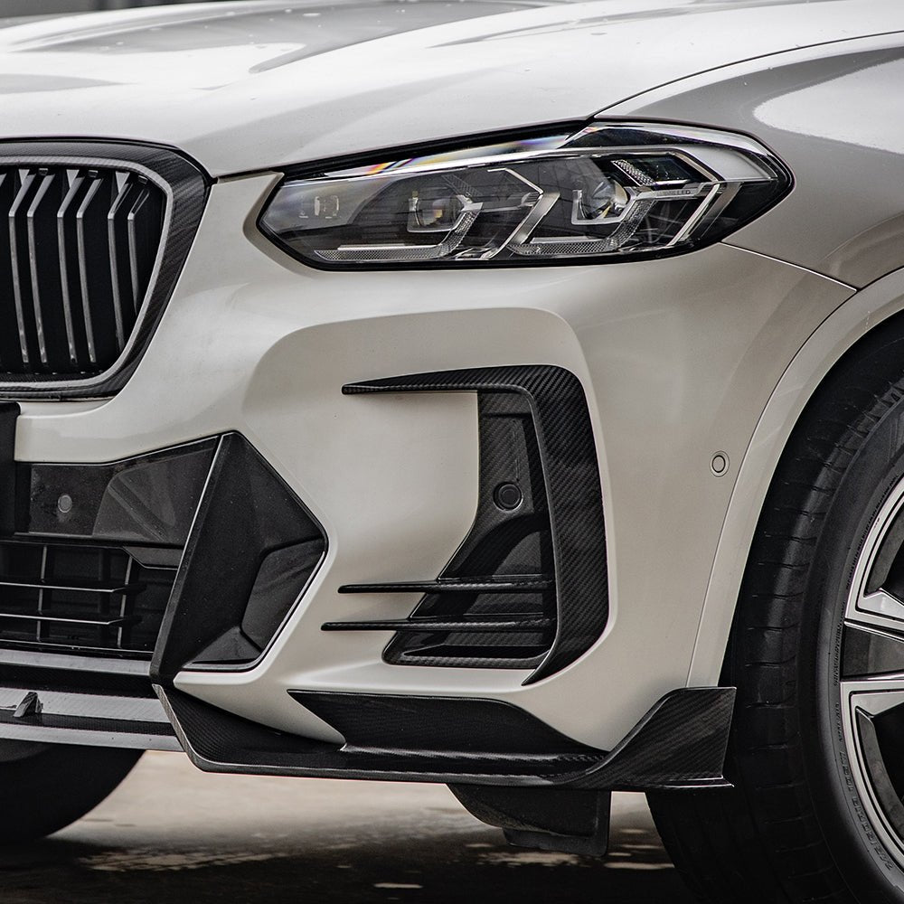 SOOQOO - BMW X4 G02 DRY CARBON FIBER FRONT AIR VENT TRIM