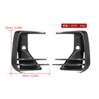 SOOQOO - BMW X4 G02 DRY CARBON FIBER FRONT AIR VENT TRIM