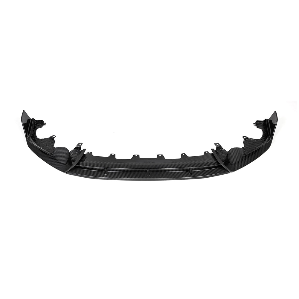 SOOQOO - BMW X4 G02 DRY CARBON FIBER FRONT LIP V1