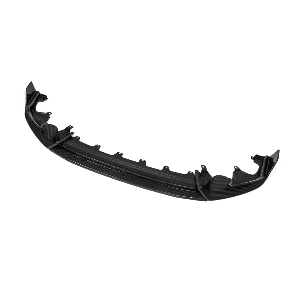 SOOQOO - BMW X4 G02 DRY CARBON FIBER FRONT LIP V1