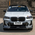 SOOQOO - BMW X4 G02 DRY CARBON FIBER FRONT LIP V2