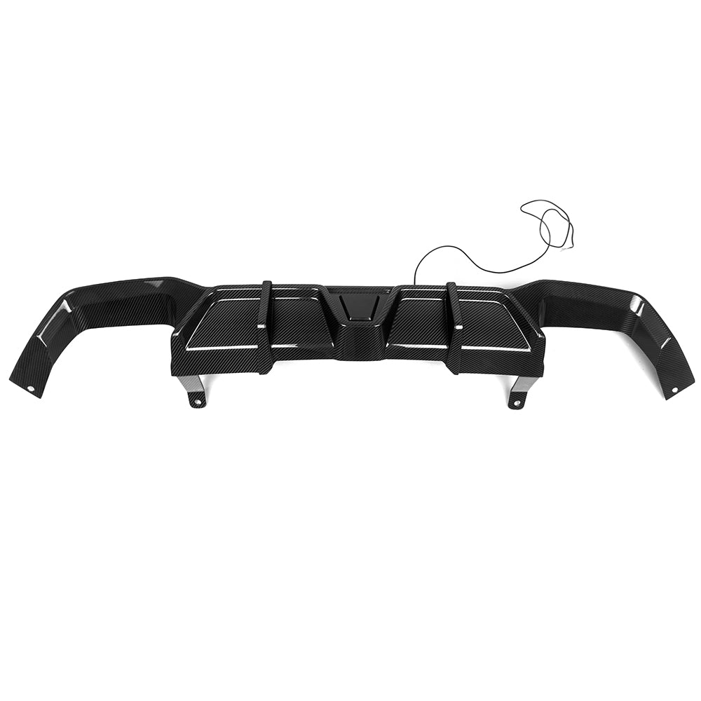 SOOQOO - BMW X4 G02 DRY CARBON FIBER REAR LED DIFFUSER