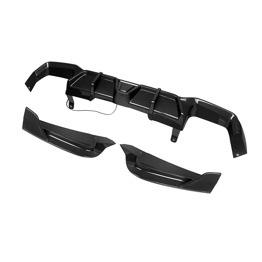 SOOQOO - BMW X4 G02 DRY CARBON FIBER REAR LED DIFFUSER
