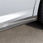 SOOQOO - BMW X4 G02 DRY CARBON FIBER SIDE SKIRTS V2