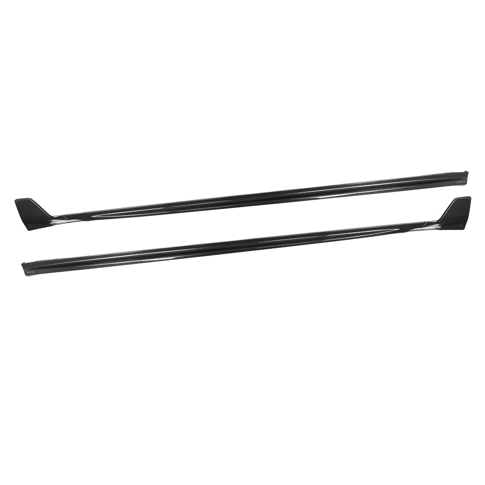 SOOQOO - BMW X4 G02 DRY CARBON FIBER SIDE SKIRTS V2