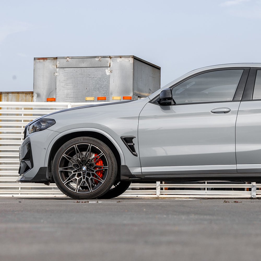 SOOQOO - BMW X4 G02 DRY CARBON FIBER SIDE SKIRTS V2
