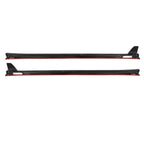 SOOQOO - BMW X4 G02 DRY CARBON FIBER SIDE SKIRTS V2