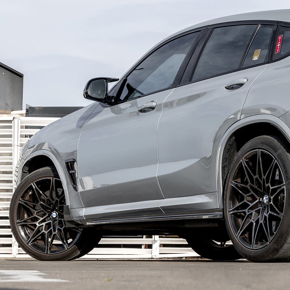 SOOQOO - BMW X4 G02 DRY CARBON FIBER SIDE SKIRTS V2
