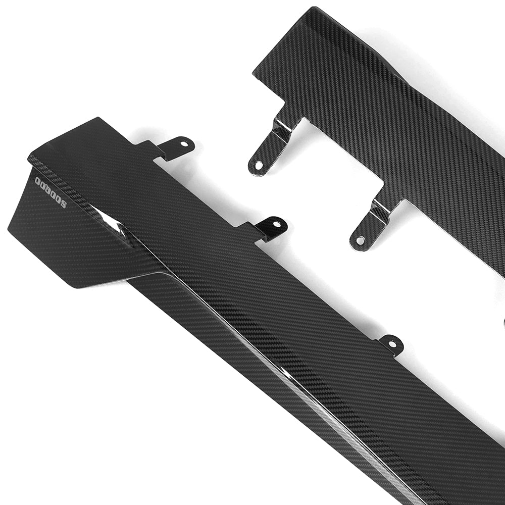 SOOQOO - BMW X5 G05 LCI CARBON FIBRE SIDE SKIRTS