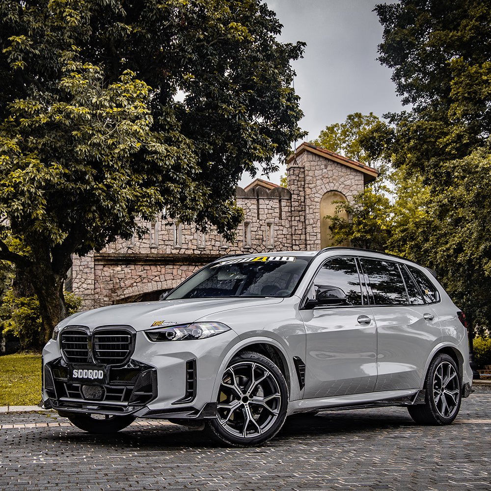 SOOQOO - BMW X5 G05 LCI CARBON FIBRE SIDE SKIRTS