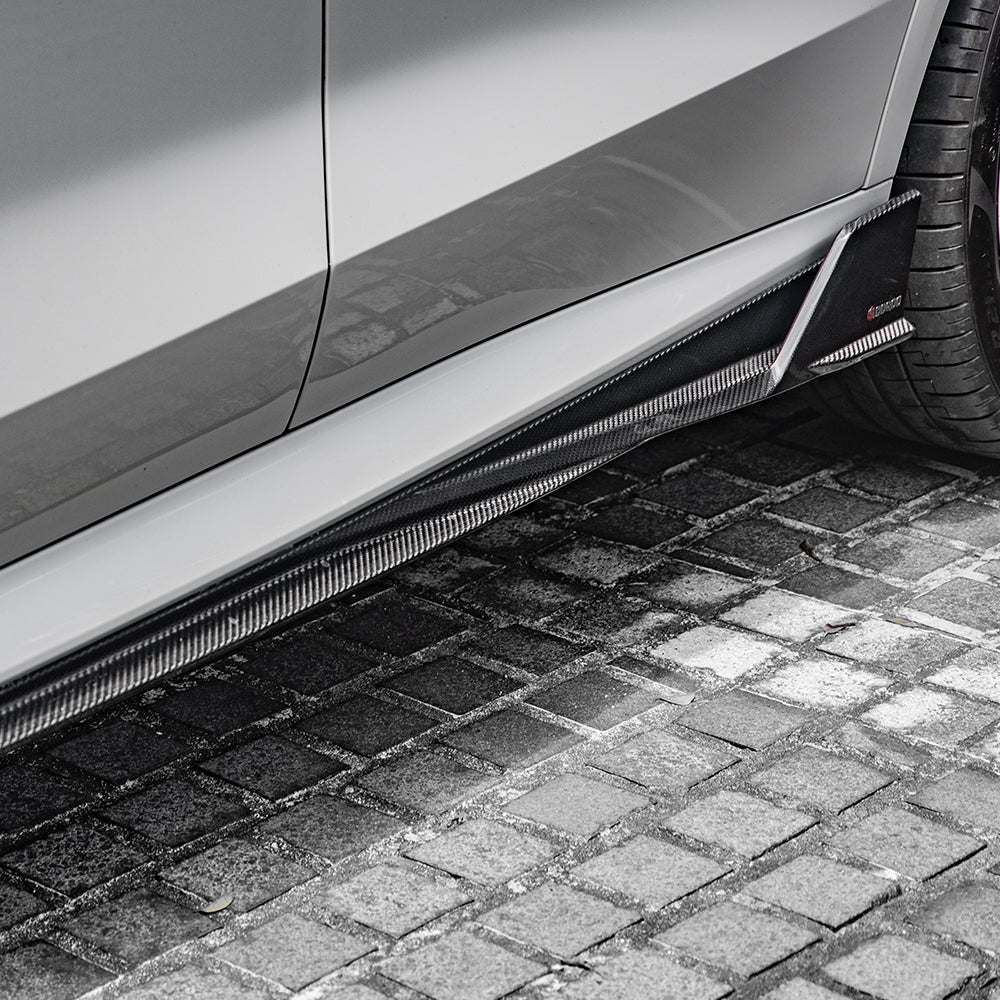 SOOQOO - BMW X5 G05 LCI CARBON FIBRE SIDE SKIRTS