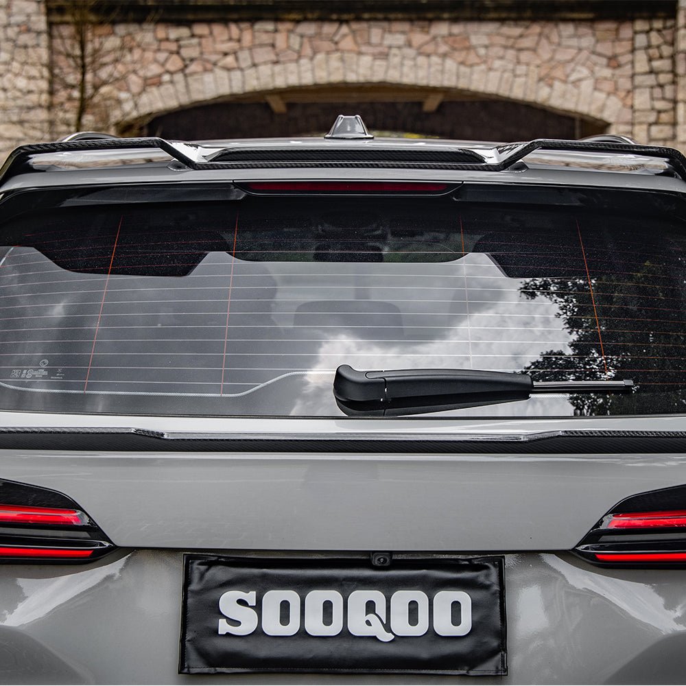 SOOQOO BMW X5 G05 CARBON FIBRE TOP ROOF SPOILER