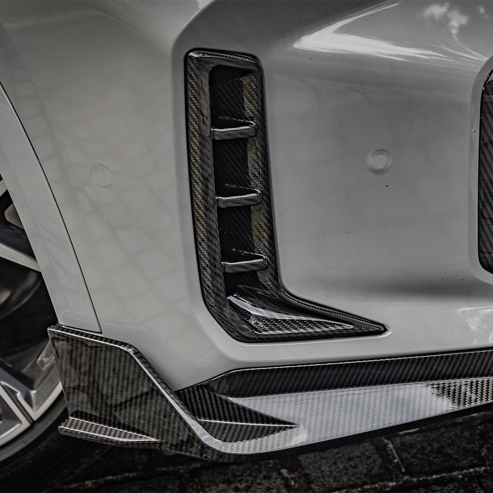 SOOQOO - BMW X5 G05 LCI CARBON FIBRE FRONT LIP V2