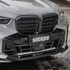 SOOQOO - BMW X5 G05 LCI CARBON FIBRE FRONT LIP V2