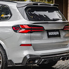 SOOQOO - BMW X5 G05 LCI CARBON FIBRE REAR DIFFUSER