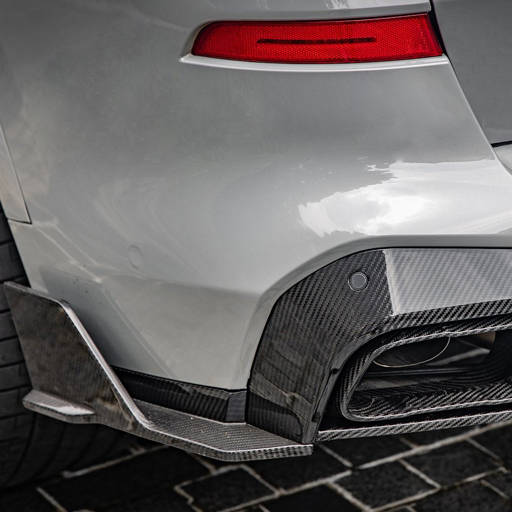 SOOQOO - BMW X5 G05 LCI CARBON FIBRE REAR DIFFUSER