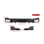 SOOQOO - BMW X5 G05 LCI CARBON FIBRE REAR DIFFUSER