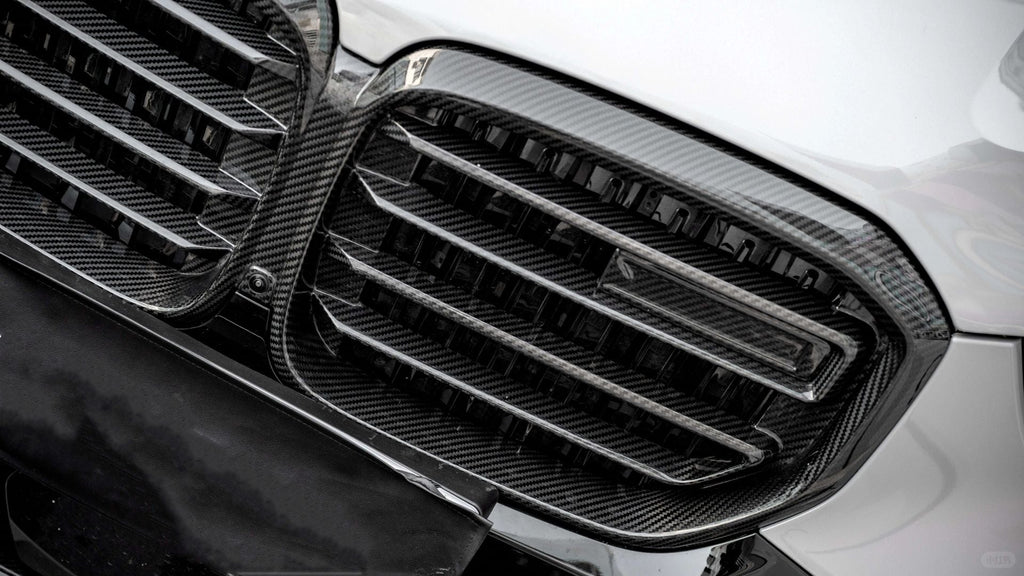 SOOQOO - BMW X5 G05 LCI DRY CARBON FIBRE FRONT GRILLE GRILL