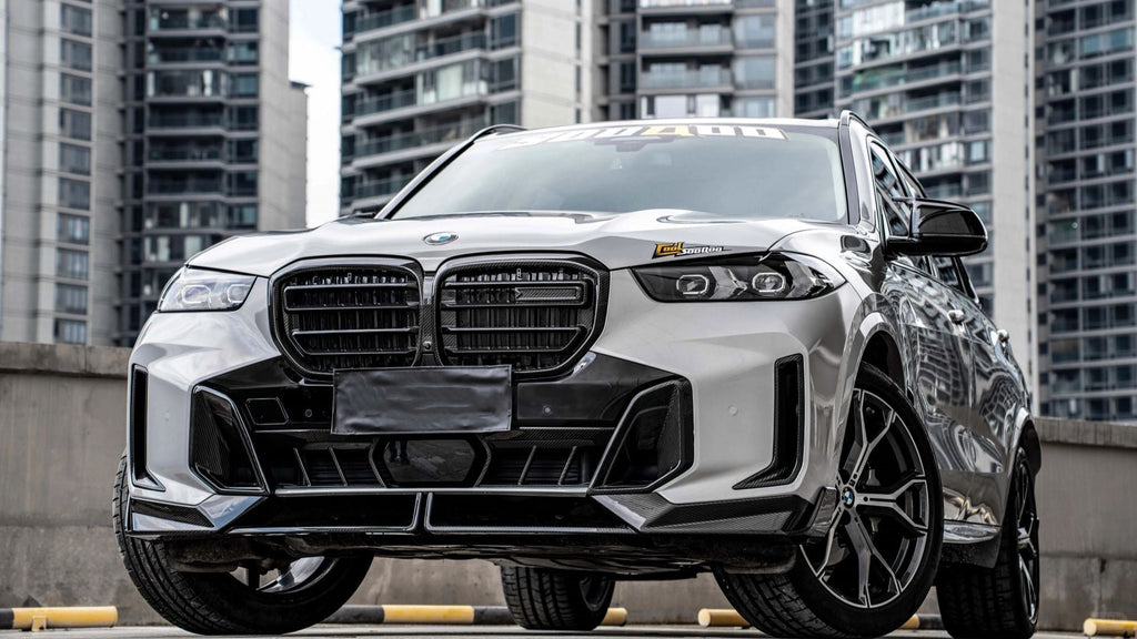 SOOQOO - BMW X5 G05 LCI DRY CARBON FIBRE FRONT GRILLE GRILL