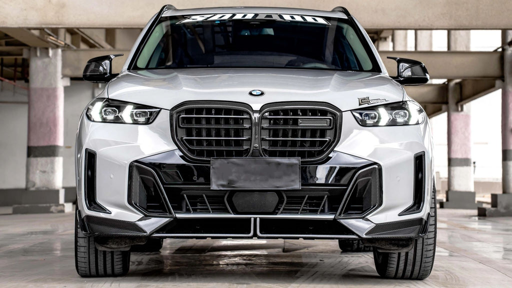 SOOQOO - BMW X5 G05 LCI DRY CARBON FIBRE FRONT SIDE AIR VENTS