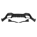 SOOQOO - BMW X6 G06 DRY CARBON FIBER LED REAR DIFFUSER