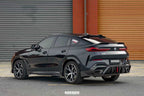 SOOQOO - BMW X6 G06 DRY CARBON FIBER LED REAR DIFFUSER