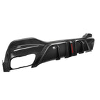 SOOQOO - BMW X6 G06 DRY CARBON FIBER LED REAR DIFFUSER
